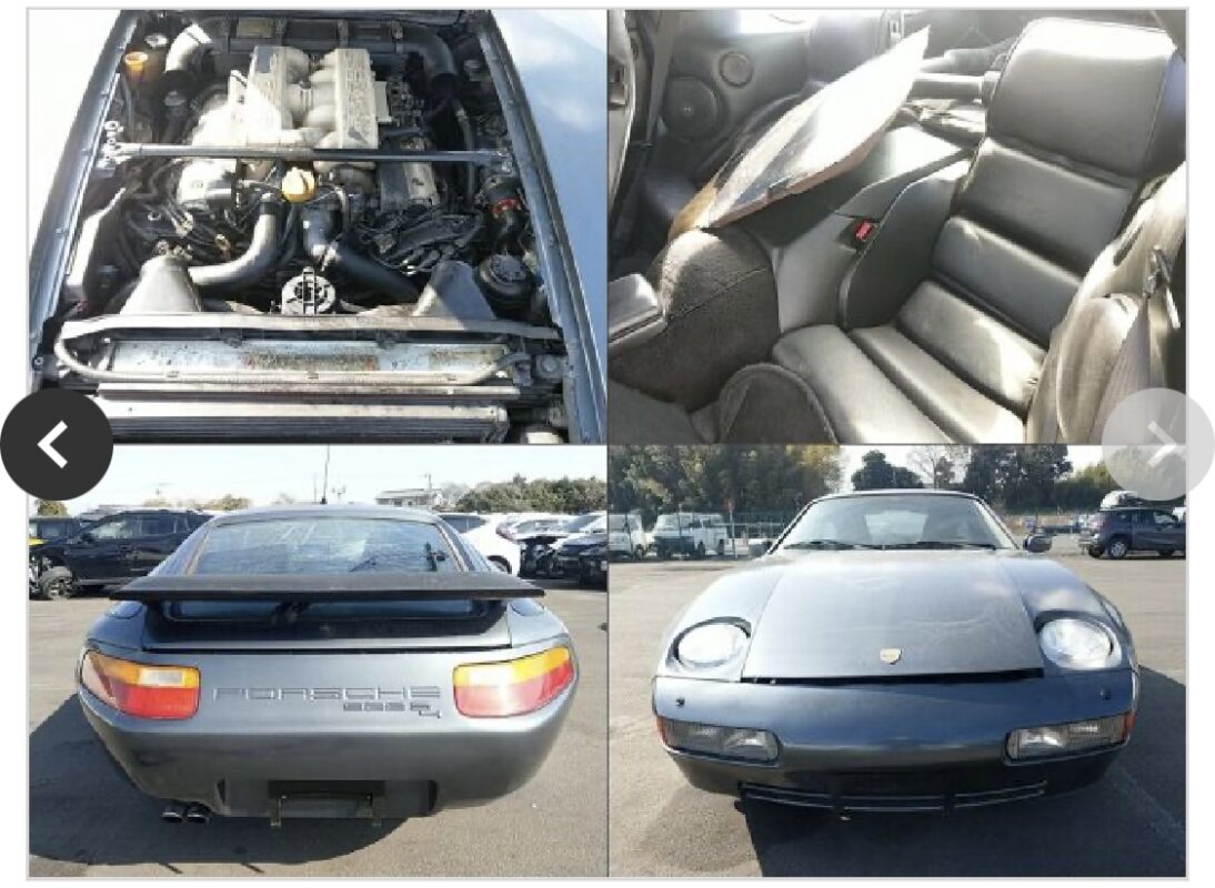 Porsche 928 S4 (Engine defect)