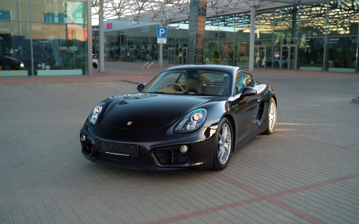 Porsche Cayman 981C 2.7 RHD GERMAN TÜV